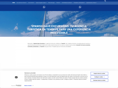 spanishdaveexcursions.com snapshot