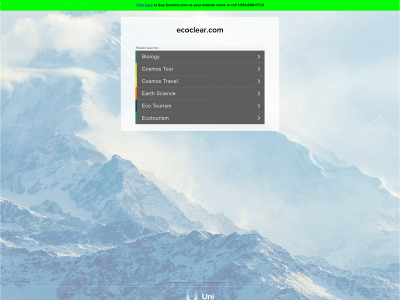 ecoclear.com snapshot