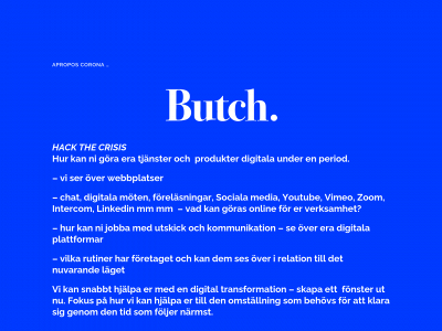 butch.se snapshot
