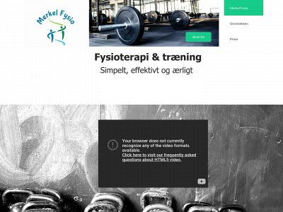 merkelfysio.dk snapshot