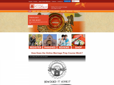 catholicmarriageprep.com snapshot