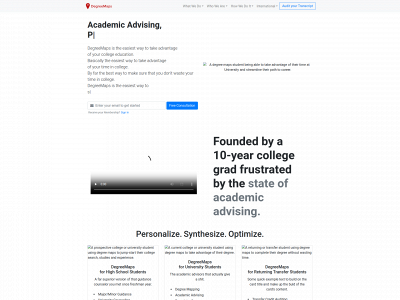 degreemaps.com snapshot
