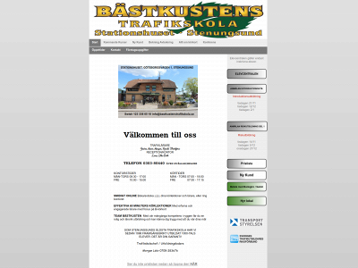 bastkustenstrafikskola.se snapshot