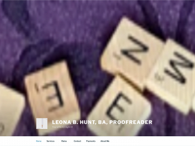 leonahuntproofreading.com snapshot