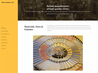 rivetsmaker.co.uk snapshot