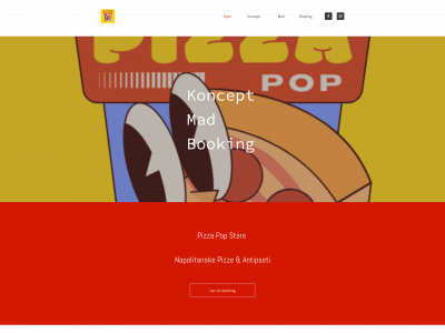 pizzapop.dk snapshot