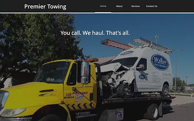 premier-towing.com snapshot