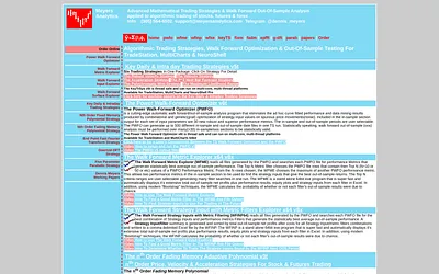 meyersanalytics.com snapshot