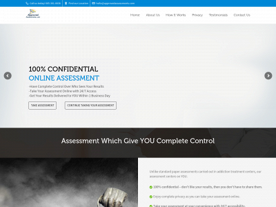 approvedassessments.com snapshot