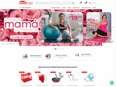 casalindaperu.com snapshot