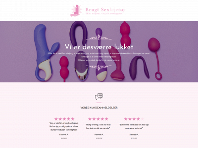 brugtsexlejetoej.dk snapshot