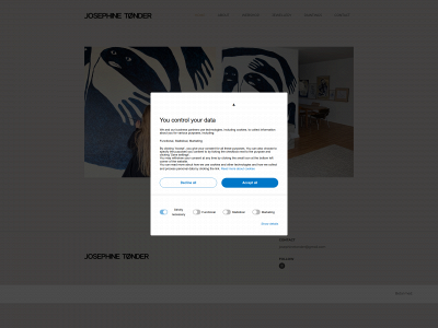 josephinetonder.com snapshot