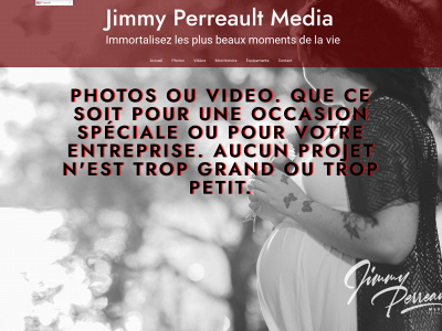 jimmyperreaultmedia.com snapshot