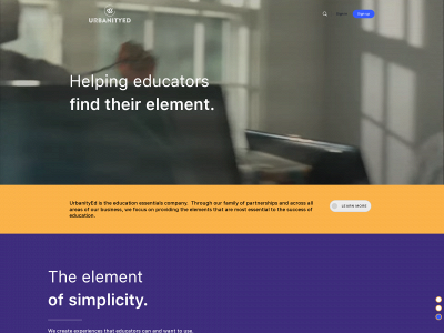 urbanityed.com snapshot