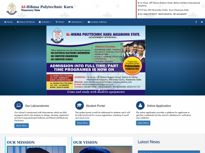 alhikmapoly.edu.ng snapshot