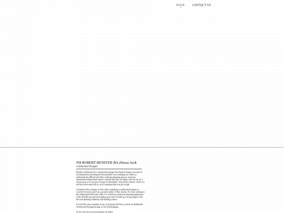 beneferarchitectural.co.uk snapshot