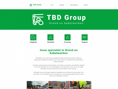 tbdgroup.be snapshot