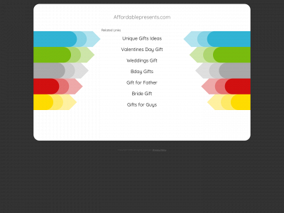 affordablepresents.com snapshot