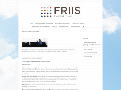 friis-livsstil.dk snapshot