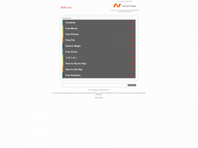 tfedit.com snapshot