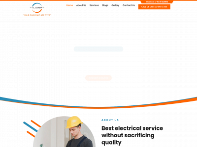 tdwestelectric.com snapshot