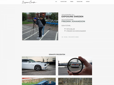 exposure-sweden.com snapshot