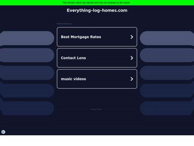 everything-log-homes.com snapshot