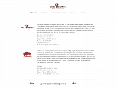 elitebrandwine.ca snapshot