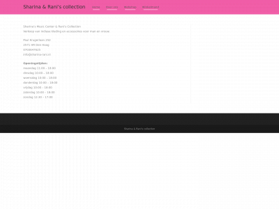 sharina-rani.nl snapshot