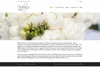wileysflorist.com snapshot