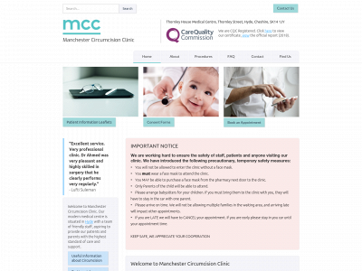 manchestercircumcisionclinic.com snapshot