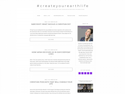 createyourearthlife.com snapshot