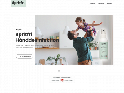 spritfri.dk snapshot