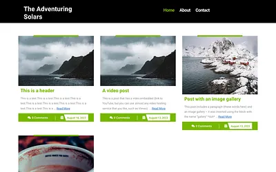 theadventuringsolars.com snapshot