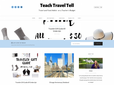 teachtraveltell.com snapshot