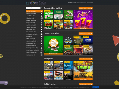 lvspeles.com snapshot