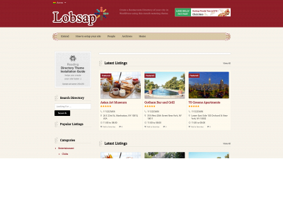 lobsap.com snapshot