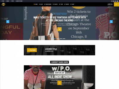 bumpthatradio.com snapshot
