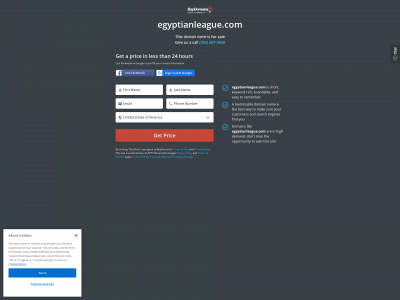 egyptianleague.com snapshot
