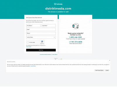 distriktmedia.com snapshot