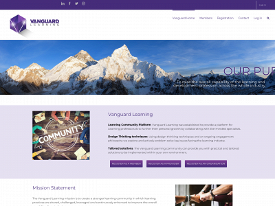 vanguardlearn.com snapshot