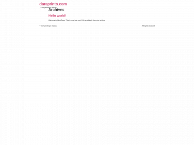 daraprints.com snapshot