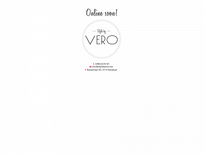 stylebyvero.be snapshot