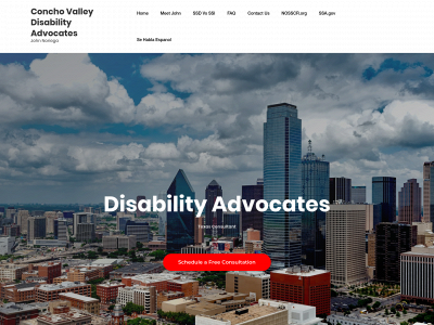 conchovalleydisability.com snapshot