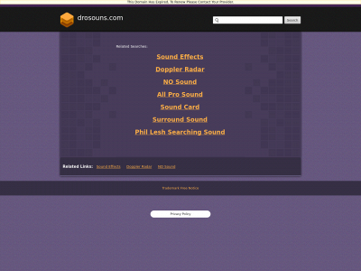 www.drosouns.com snapshot