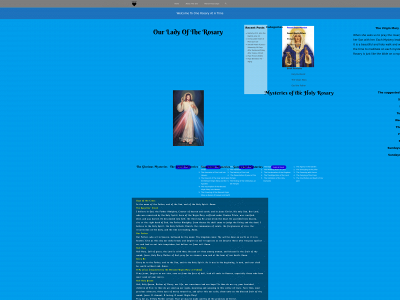 onerosaryatatime.com snapshot