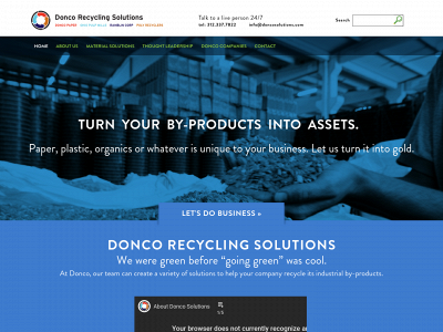 doncosolutions.com snapshot
