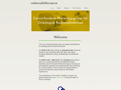 radionuklidterapi.se snapshot