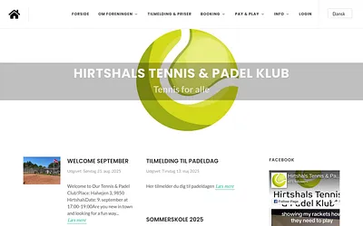 hirtshalstennisogpadelklub.dk snapshot