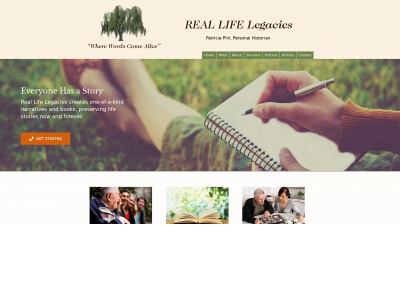 reallifelegacies.com snapshot